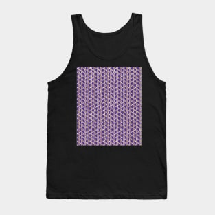 Pattern with hearts on line Tank Top